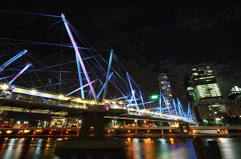 Kurilpa Bridge, Brisbane, Queensland, Australia