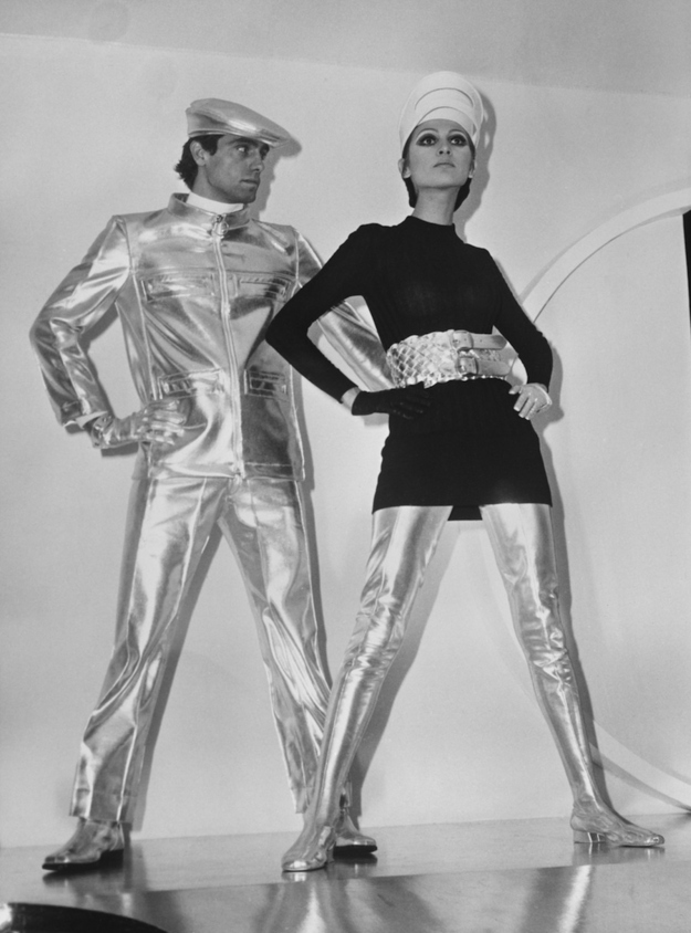 6. Pierre Cardin had some weird ideas about the direction of style in the 1960s. Looks like he really hoped everyone would be wearing space suits in the coming years.