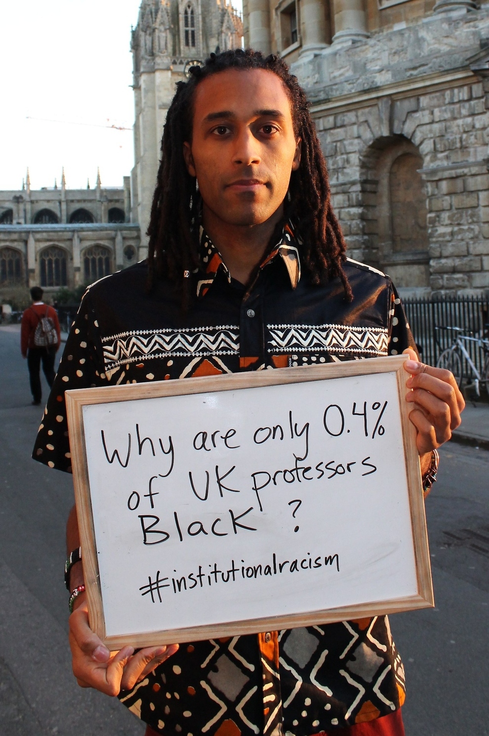 the radcliffe camera - Why are only 0.4% of uk professors Black' ?