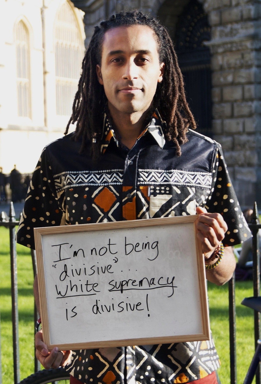 black people in oxford - I'm not being divisive.. white supremacy is divisive!