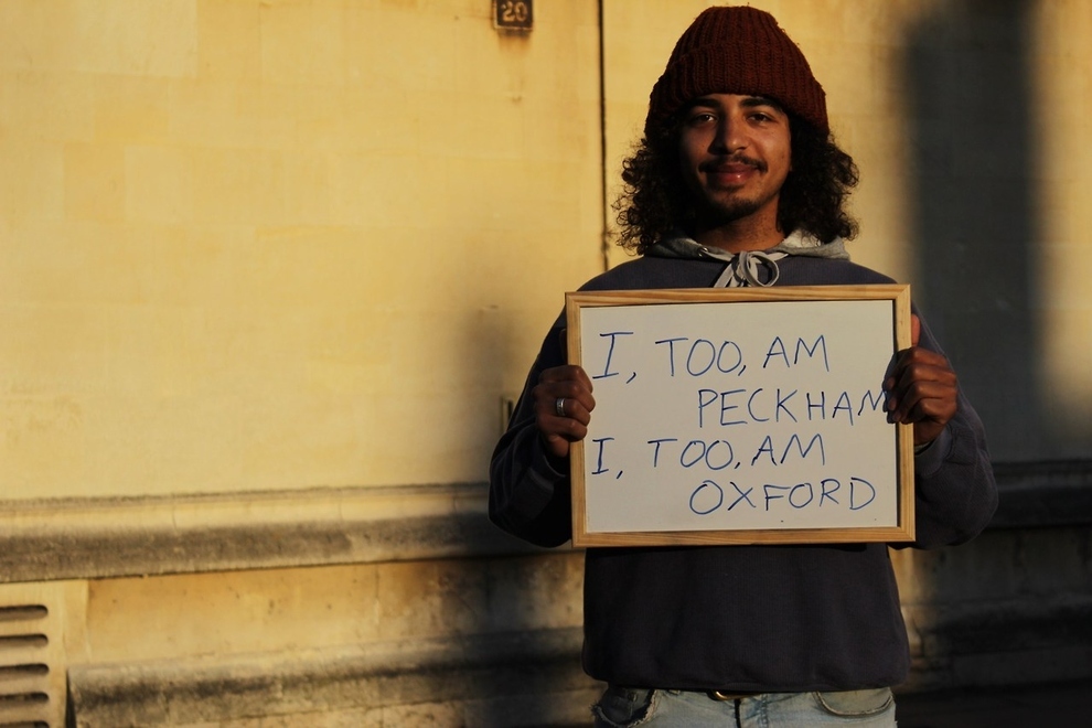 human behavior - I, Too, Am Peckham I, Too, Am Oxford
