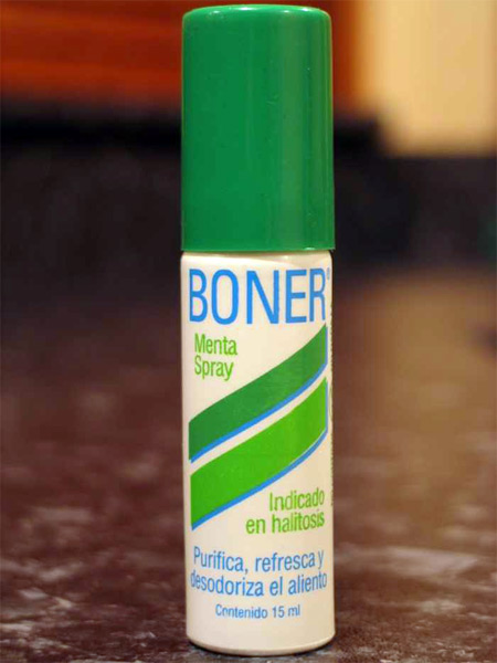Refresh your breath with some BONER.