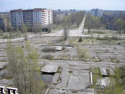 Prypiat Ukraine: Chernobyl workers' home