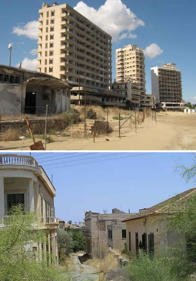Famagusta Cyprus: once a top tourist destination, now a ghost town