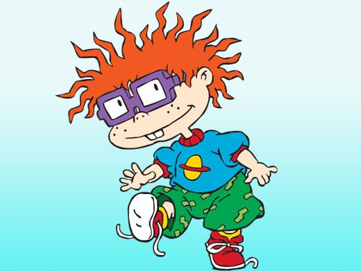6. If Chuckie Finster from Rugrats aged normally from the beginning of the show, he would be older than Jennifer Lawrence, Kristen Stewart, and Emma Watson.