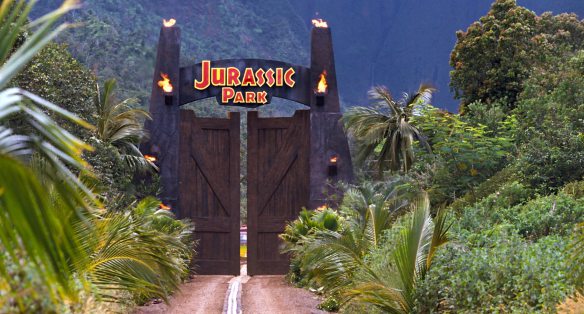 10. The distance in time between now and the original release of Jurassic Park is the same amount of time as the release of Jurassic Park and the formation of the band Van Halen.