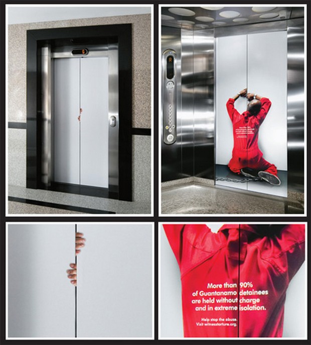Super Creative Elevator Advertising