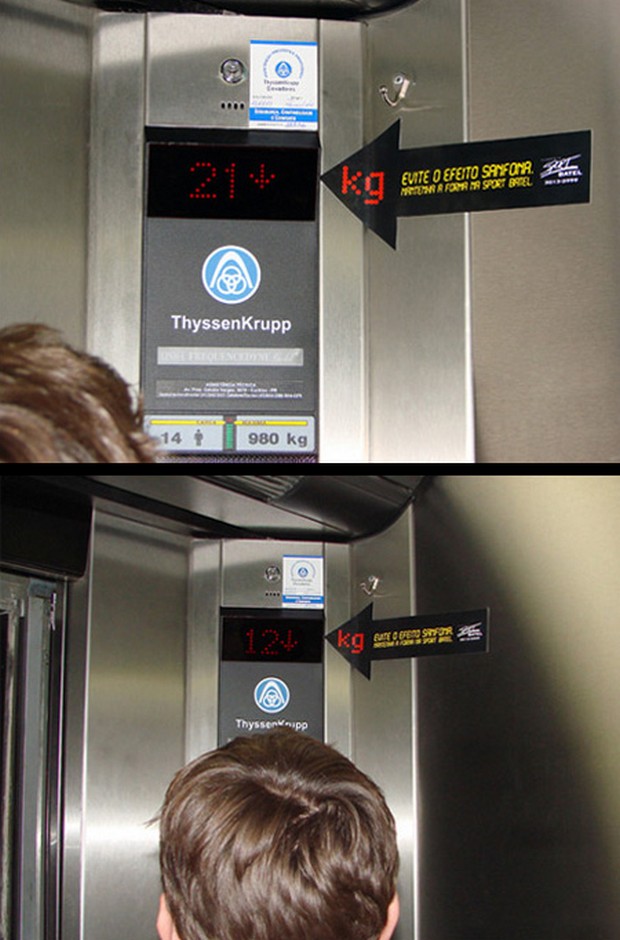 Super Creative Elevator Advertising