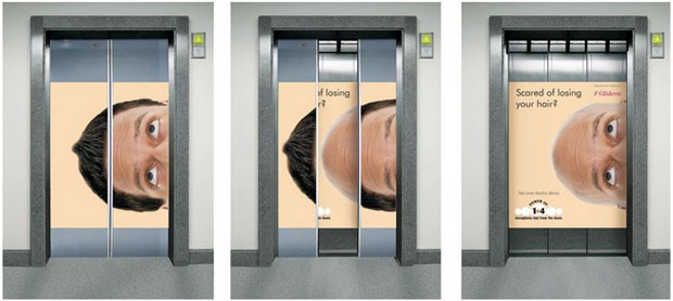 Super Creative Elevator Advertising