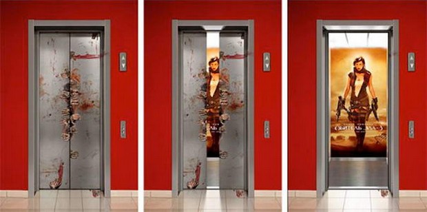 Super Creative Elevator Advertising