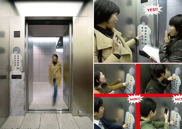 Super Creative Elevator Advertising