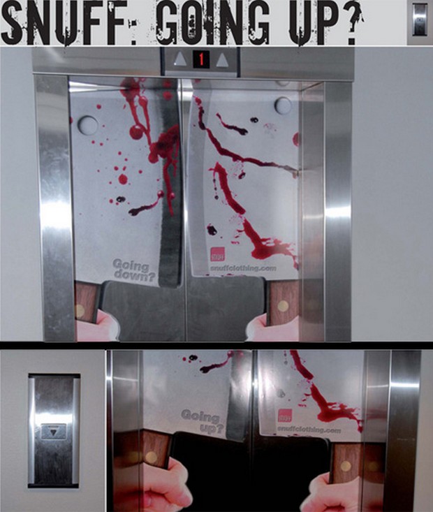 Super Creative Elevator Advertising