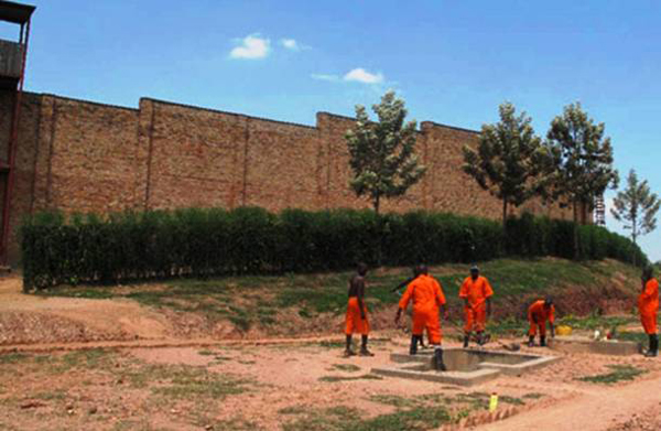 Gitarama Central Prison, Rwanda: This is described as hell on earth. Four men are packed together per square yard. Dysentery, gangrene, rotting corpses and cannibalism can be found at this prison.