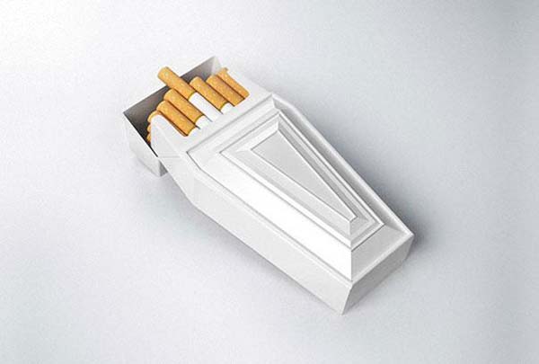 Coffin Cigarette Case