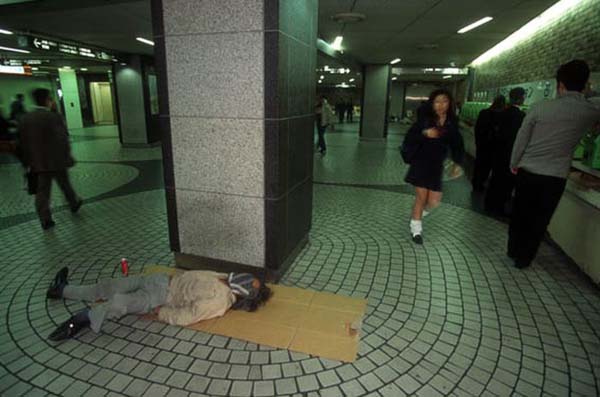 The Homeless Box People Of Shinjuku Japan