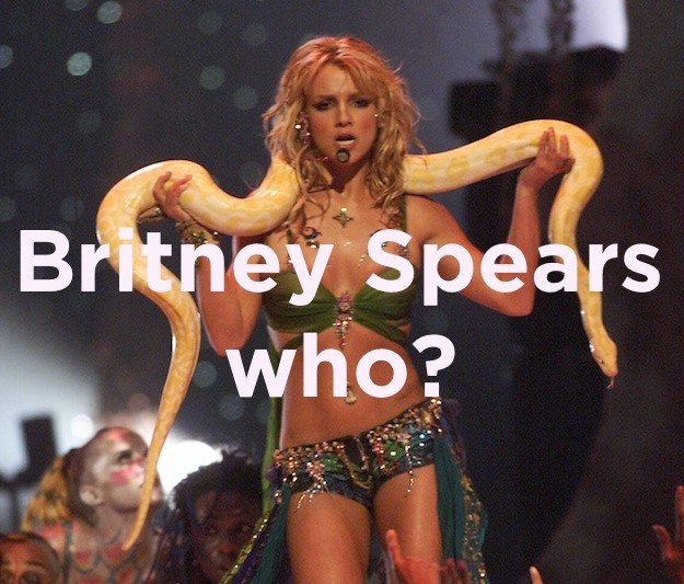 Stupid joke britney spears with snake - Britney Spears who?