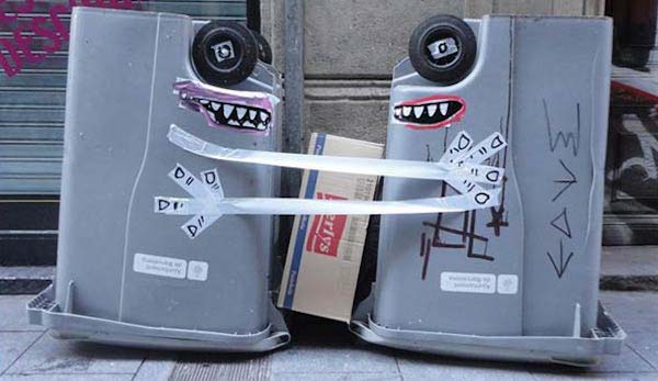 Bizarre and Funny Garbage Art
