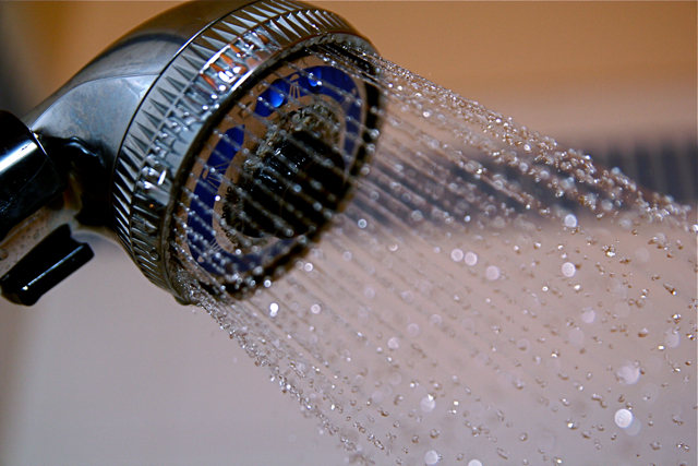 A cold shower wont actually dampen your libido. The shock might distract you for a bit, but that's all.