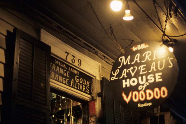 Marie Laveau: This woman was a New Orleans Voodoo priestess in the mid-1800's. She was feared in life and in death. Her tomb is considered to be one of the most haunted places in New Orleans.