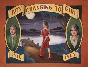 vintage freak show posters - Roy Changing To God.