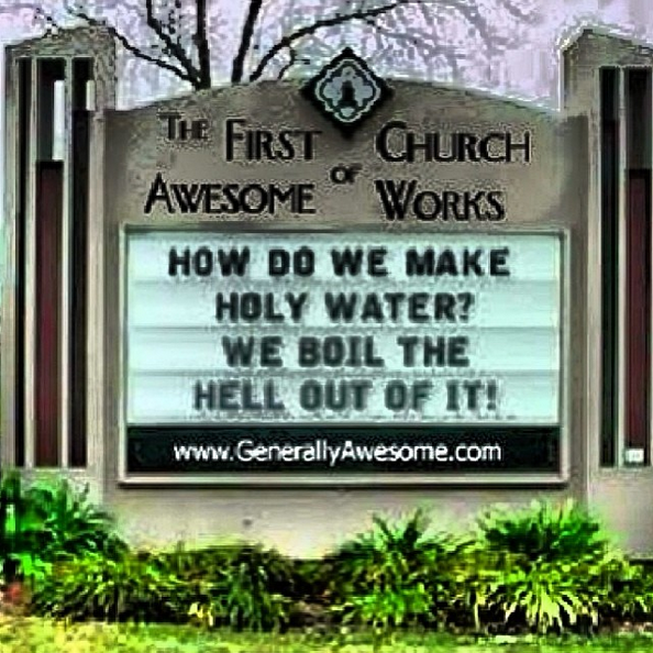 Wait... What Did That Church Sign Say?