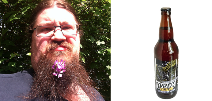 Do you occasionally like to garnish your beard with flower petals and pretty leaves to attract mates like certain birds of the forest? Try the Elysian Wasteland Elderflower Saison for a taste of nature!
