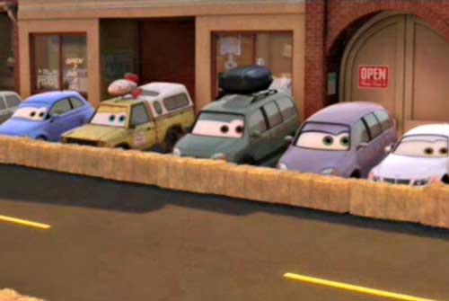 Pizza Planet Truck in Cars