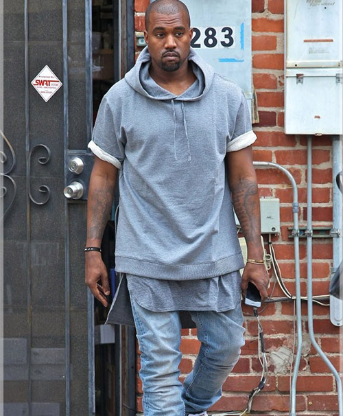 Kanye's Questionable Clothing Style