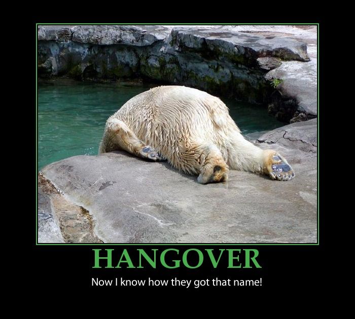 Saturday - First Hangover Of The Week