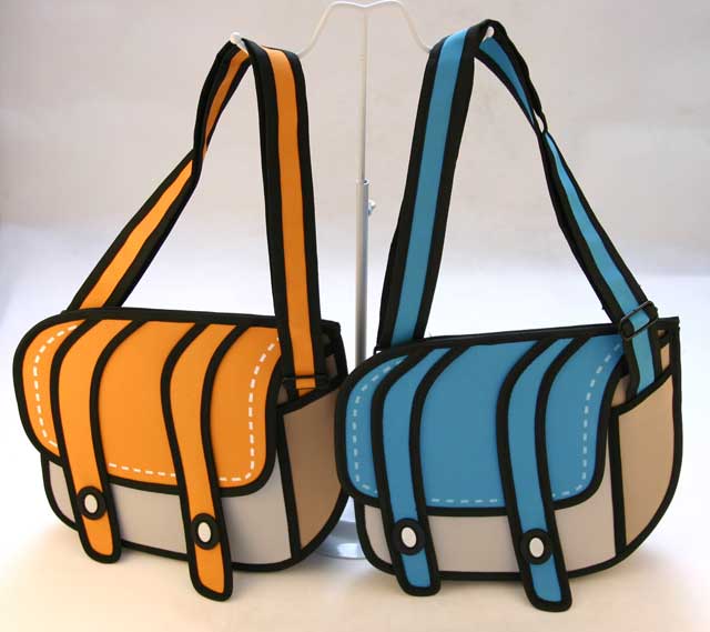 real bags that look like cartoons