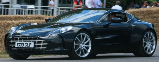 1. Aston Martin One-77, 77 made