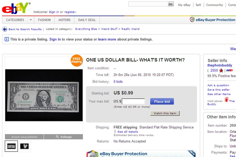 23 Of The Weirdest Things Ever Auctioned On Ebay