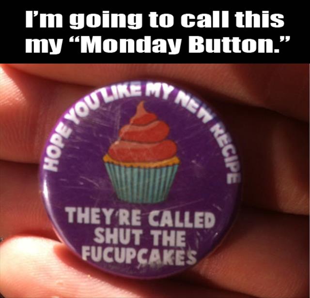 nail - I'm going to call this my Monday Button. My Hope Et Rec Ecipe Theyre Called Shut The Fucupcakes