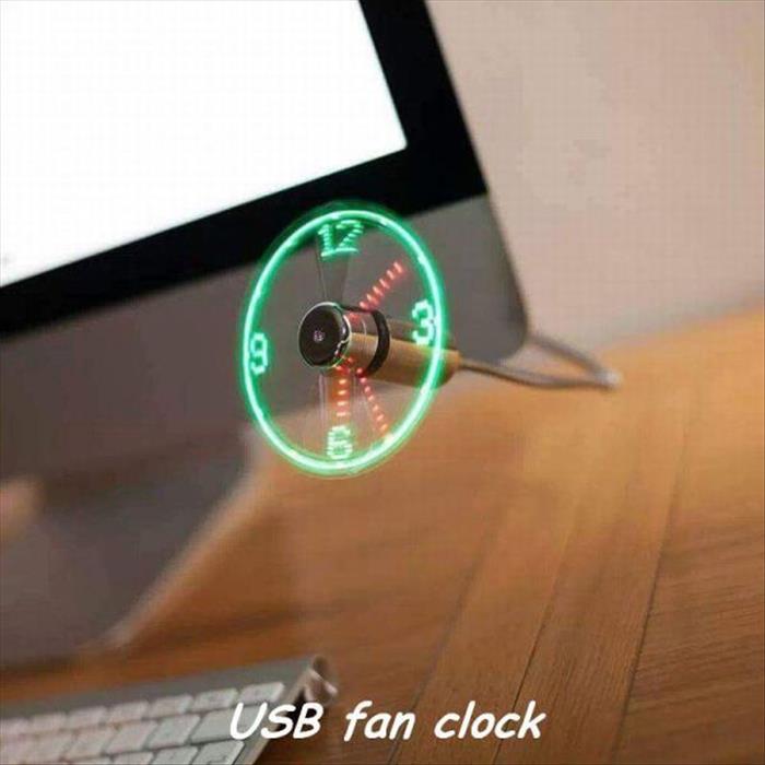 usb powered fan - Usb fan clock