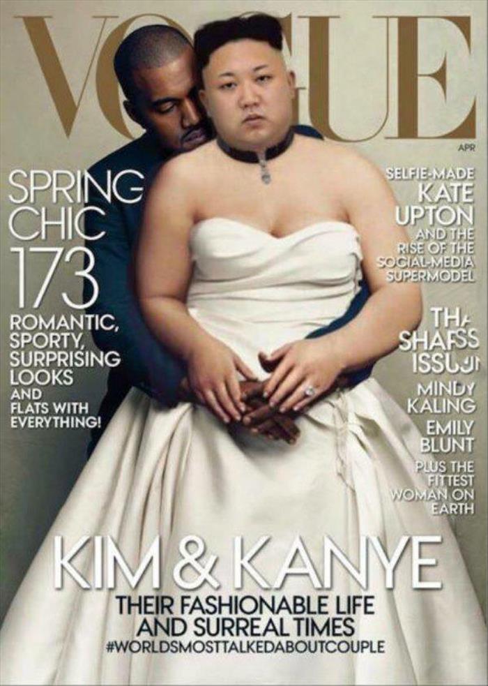 kim and kanye vogue - Apr Spring Chic SelfieMade Kate Upton And The Rise Of The Social Media Supermodel Romantic, Sporty, Surprising Looks And Flats With Everything! The Shafss Issuji Minly Kaling Emily Blunt Plus The Fittest Woman On Earth Kim & Kanye Th