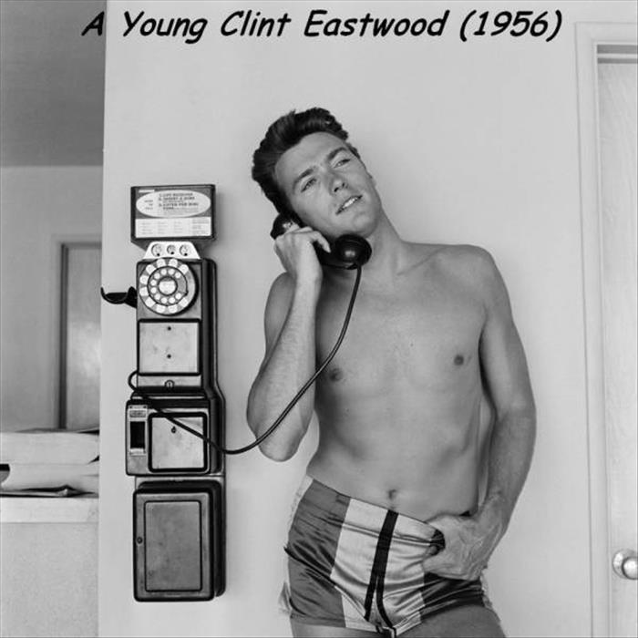 clint eastwood old - A Young Clint Eastwood 1956