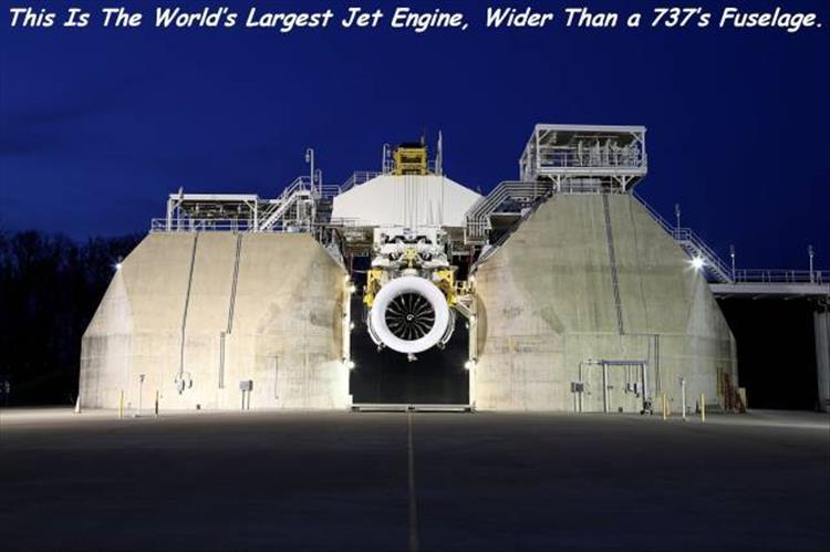 world's biggest jet engine - This Is The World's Largest Jet Engine, Wider Than a 737's Fuselage.