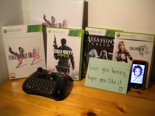Girlfriend - XBOX360 Xbox 350 Xbox 360 Xbox 360 Assassini Creed CallDuty Love you honey, hope you it