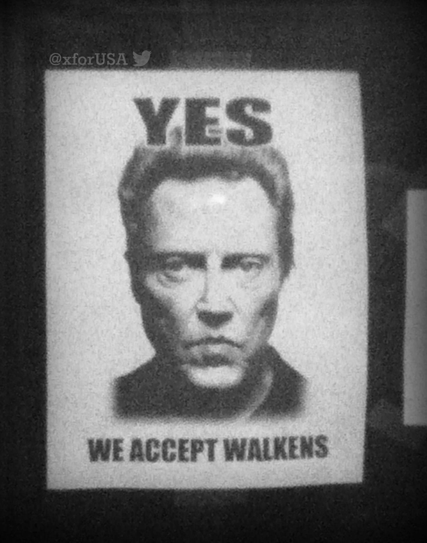 Whats the opposite of Christopher Reeve? ...Christopher Walken