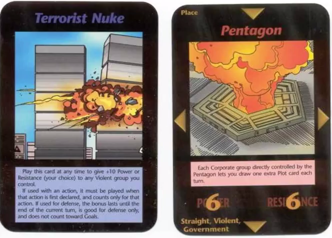 Illuminati cards show the future on 911.
