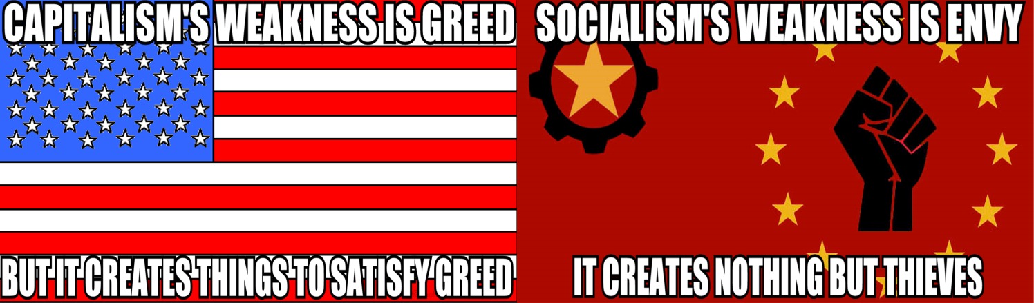 Socialism is just a system of organized thieves.