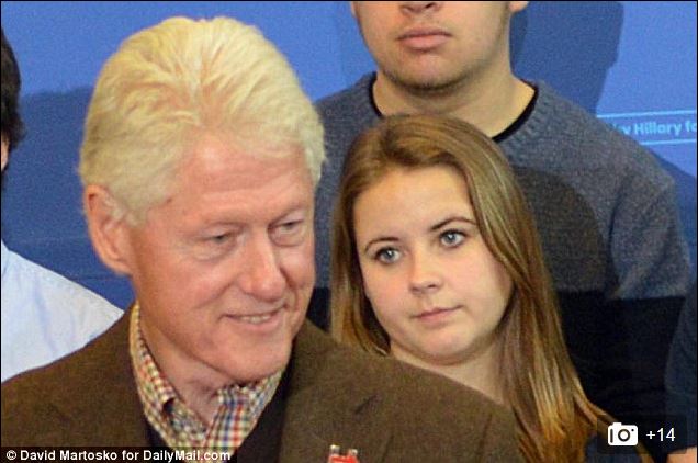 One 14-year-old girl conceded later that Clinton was a 'womanizer.' --Will still support him of course!