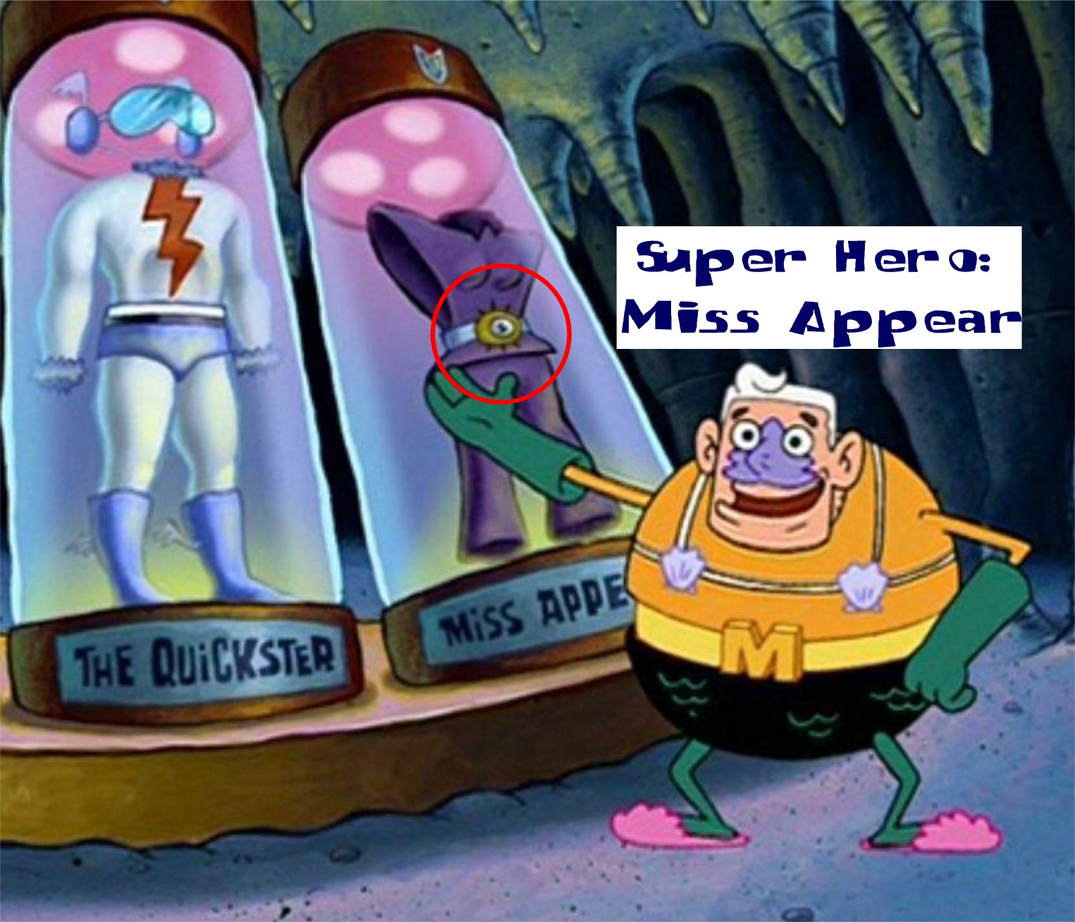mermaidman and barnacle boy action figures - Super Hero Miss Appear Miss Appe The Quickster