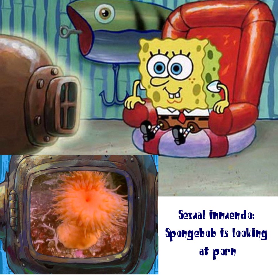 spongebob best - Sexual inhuendo Spongebob is looking at porn