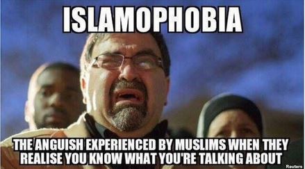 Anyone who has an opinion is Islamophobic.