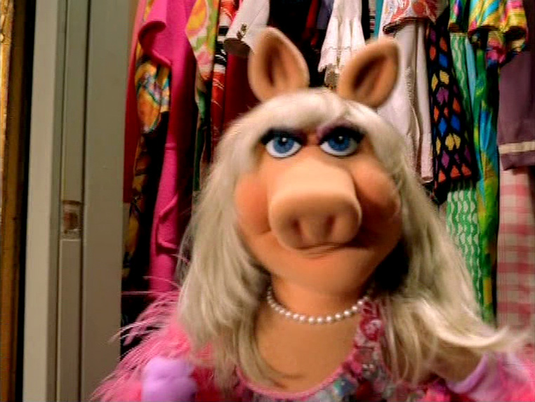 The Muppet Show: Miss Piggy. If the writers wanted to make a hated caricature of the feminist movement, when piggy was created, -mission accomplished! I think feminists were happy about it, until a few years later they woke up and said, "Hey wait a minute!"