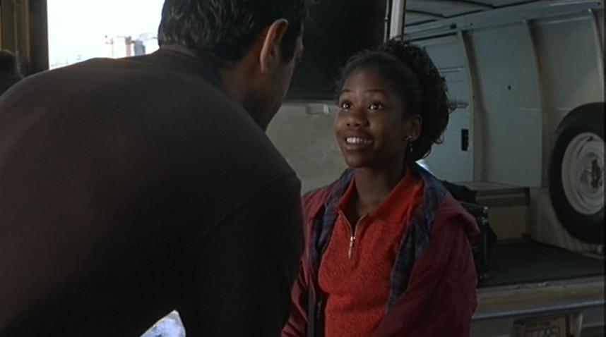 Jurassic Park Lost World: Kelly Curtis. It's......it's his...daughter? Really? A Jewish guy's BLACK daughter just pops up out of no where, no background, nothing, and no one says anything? That was just out of left field, and didn't add to the script at all.