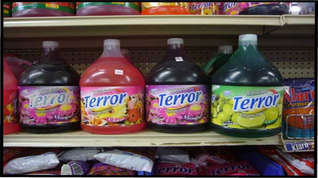 funny product name - Terro Terror a Terror Terror errors