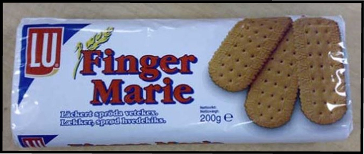 graham cracker - Finger Marie rackers oproda wickex lokker, prod hvedekiks.