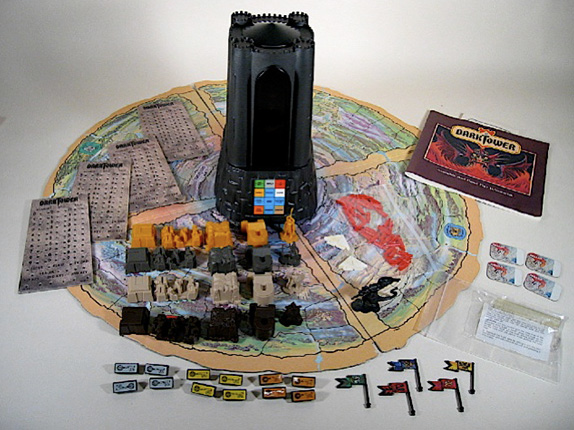 The Dark Tower. A L.O.T.R. rip off that didn't need to pay royalties. The electronic keypad and L.E.D. response was cutting edge at the time. A truly awesome game, and you can play the electronic version online, but not as fun as the real thing.